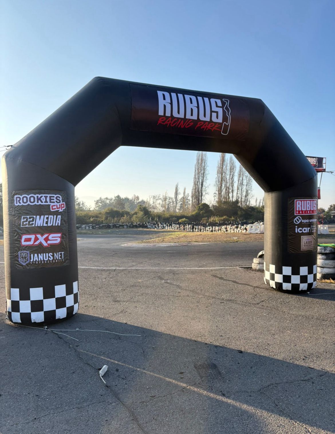 Arco Inflable de Partida para eventos deportivos
